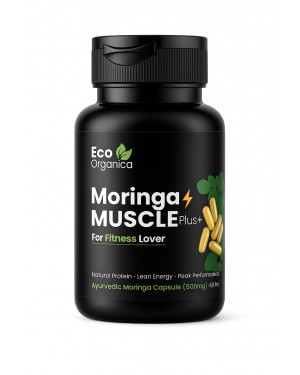 Moringa MUSCLE Plus+ Capsules - Pure Strength • Lean Energy • Daily Performance Fuel
